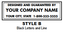style B example